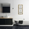 Stupell Industries Bathroom Rules Vintage List, 15" x 31" - 2 of 4