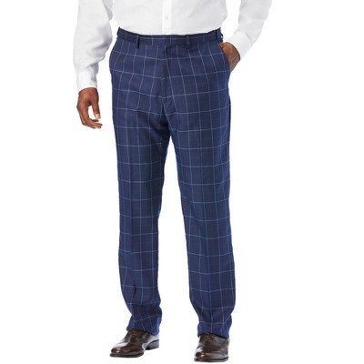 KingSize Men's Big & Tall Easy Movement Plain-Front Expandable Dress Pants