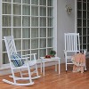 Alston 2pk Wood Porch Rocking Chairs - Cambridge Casual
 - image 3 of 4