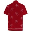 LA LEELA Men's Button Down Short-Sleeve Christmas Shirt Vacation Beach Hawaiian Shirt Relaxed Fit Shirts for Men - 2 of 4