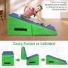 FDW Gymnastics Mat Tumbling Mat Incline Mat Folding Home Gym Yoga Mat - 2 of 4