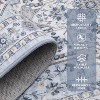 Carpet, decorative carpet, vintage distressed indoor carpet, easy to clean, used for living rooms - 3 of 4