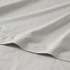 250 Thread Count Organic Percale Sheet Set - Threshold™ - 3 of 4