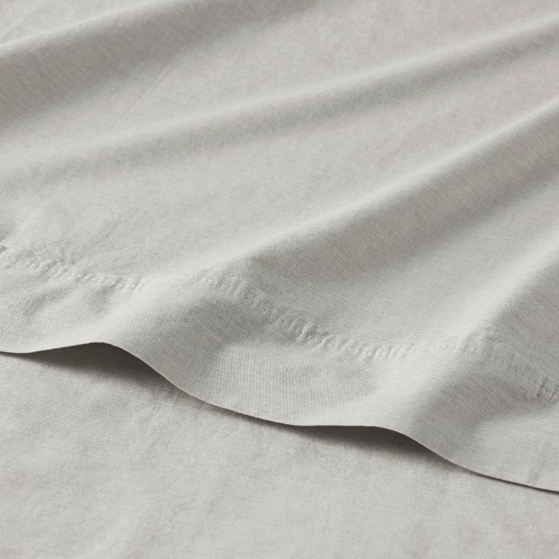 250 Thread Count Organic Percale Sheet Set - Threshold™, 4 of 6
