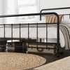 RealRooms Ainsley Metal Platform Bed Frame in Black - 4 of 4