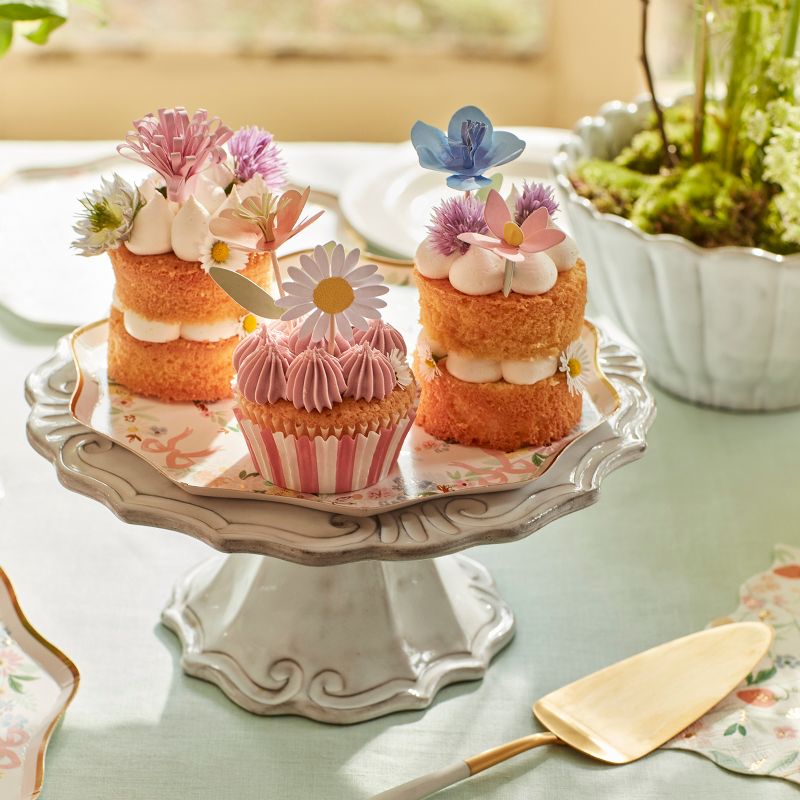 Meri Meri Flower Garden Cupcake Kit (Pack of 12), 2 of 9