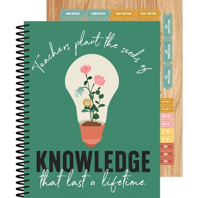 Grow Together Teacher Planner - (Spiral Bound)