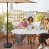 Tangkula 30LBS Round Patio Market Umbrella Base Heavy-Duty Outdoor Stand - 3 of 4