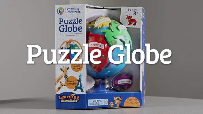 Learning Resources Puzzle Globe, 2 of 11, play video
