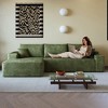 PAGED Cloud Sectional Couch, Modern Modular Sofa with Deep Seat, Upholstered Couches with Chaise for Living Room - 4 of 4