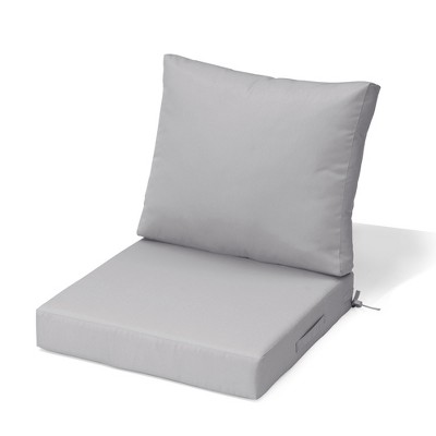 Pellebant Outdoor Deep Seat Cushion Set Patio Furniture Cushions with Removable Cover for Chair Sofa Couch