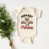 The Juniper Shop Coolest Reindeer In The Pole Baby Bodysuit - 6 Month - Natural - 2 of 3
