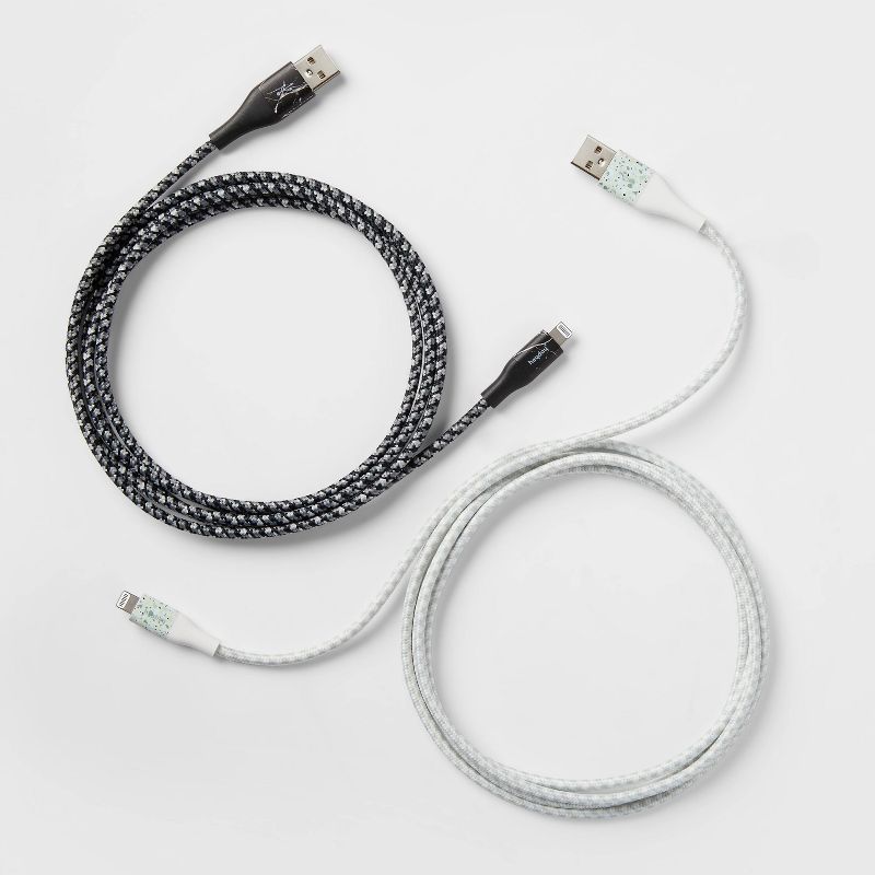 6' Lightning to USB-A 2pk Braided Cable - heyday™, 4 of 7