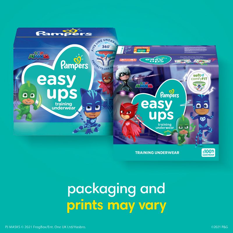 Pampers Easy Ups Boys' PJ Masks Training Underwear - (Select Size and Count), 3 of 21