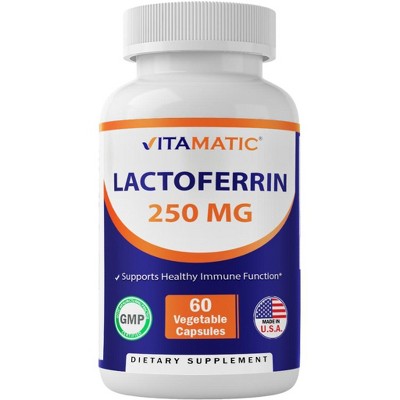 Lactoferrin 250 mg 60 Vegetable Capsules