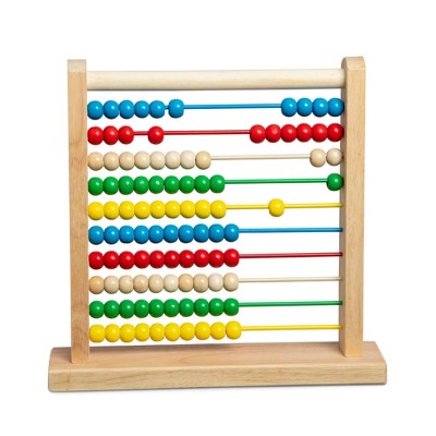 Mini Wooden Bead Abacus Counting Frame Childrens Kids Educational Maths Toys Hot 