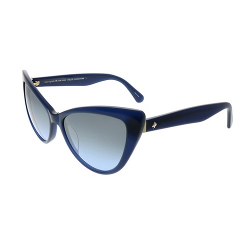 Blue kate best sale spade sunglasses