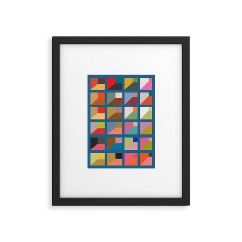 11" x 14" Marin Vaan Zaal Vanishing B234 Framed Art Print Modern Black - Deny Designs: Wall Decor, MDF Composite Frame - image 1 of 4