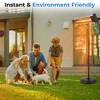 SereneLife 1500W Stand Patio Heater with Remote Control and Adjustable Height (SLOHT40) - 4 of 4