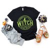 Simply Sage Market Women's A Little Witch In All Of Us Puff Print Short Sleeve Graphic Tee - 3 of 4