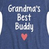 Girls' - Instant Message - Grandma Heart Best Buddy Fit & Flair Cap Sleeve Graphic Dress - 2 of 4