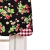 Strawberry Style Fields Petticoat 3" Rod Pocket Valance 50" x 15" Black by RLF Home - 3 of 4