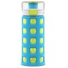 Ello 16oz 2pk Plastic Stratus Kids' Water Bottles Gray/blue : Target