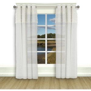 Geneva Pleated Grommet Panel - 1 of 2