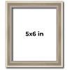 PosterPalooza | Photo Size Classic Modern Silver Frame - UV Acrylic, Foam Board Backing, Hanging Hardware - 2 of 4