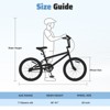 Gulches Freestyle Kids Bike 20 Inch Single Speed Children's Bicycle for Boys Girls Age 7+ Years - 2 of 4