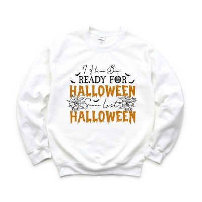 Simply Sage Market Women's Graphic Sweatshirt Ready For Halloween