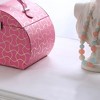 Gulches 8.8" Long Travel Jewelry Organizer Case, Hot Pink - 3 of 4