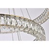 Elegant Lighting Monroe 3 - Light Chandelier in  Gold - 4 of 4