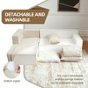 CENGHU Modular L-Shaped Sofa, Sectional Couch for 3 + 3 Seaters, Chaise Sofa Couch with Pillowcases for Living Room Free Installation - 4 of 4