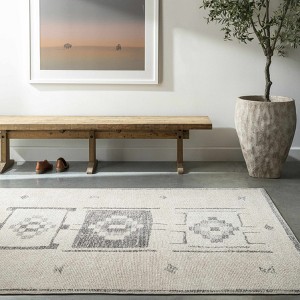 Hauteloom Solana Medallion Charcoal - 1 of 4