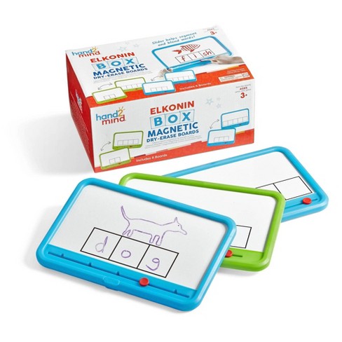 Hand2mind Elkonin Box Magnetic Dry Erase Board Set : Target