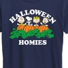 Women's - Peanuts - Halloween Homies Short Sleeve Graphic T-Shirt - 2 of 4