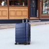 FURNIinspire Luggage 24 Inch Luggage Expandable Hardside Suitcase, Abs Durable Lightweight Travel Luggage With TSA Lock, Blue, 10.5"*15.5"*25" - 2 of 4