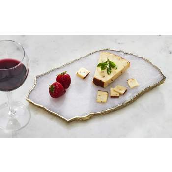 9 X 6 Marble Cheese Slicer Cutting Board White - Threshold™ : Target