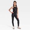 Girls' Strappy Crop Tank Top - All In Motion™ - 3 of 3