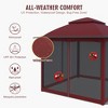 Yardsight 11 Ft. X 11 Ft. Pop Up Portable Gazebo With Mosquito Netting - 2 of 4