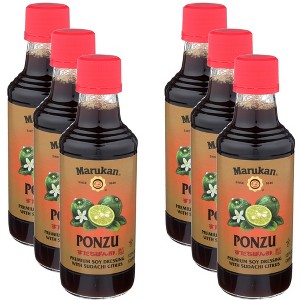 Marukan Ponzu Premium Soy Dressing with Sudachi Citrus - Case of 6 - 12 FO - 1 of 4