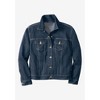 Woman Within Stretch Denim Jean Jacket - 3 of 4