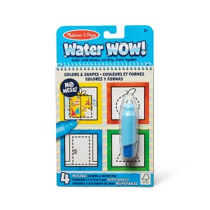 Melissa & Doug On the Go Water Wow! Reusable Water-Reveal Activity Pad - Colors & Shapes - 1 of 4