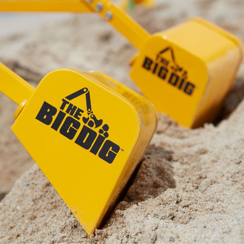 Big Dig Sandbox Digger Excavator Crane with 360 Degree Rotation Base, 5 of 8