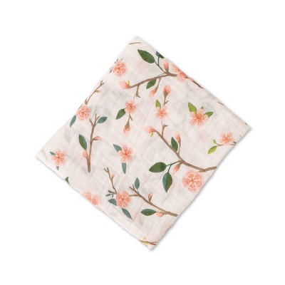 peach swaddle blanket