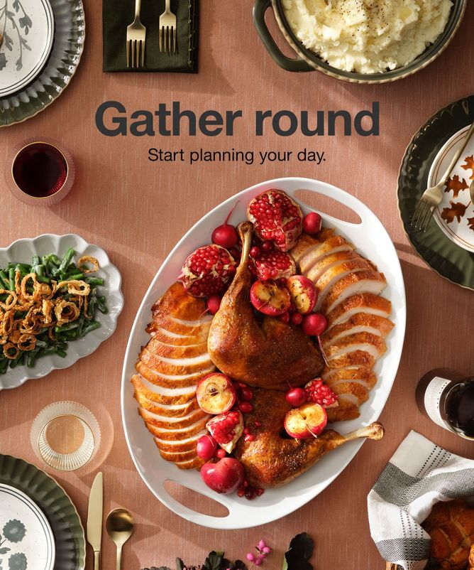 Gather round start planning your day.