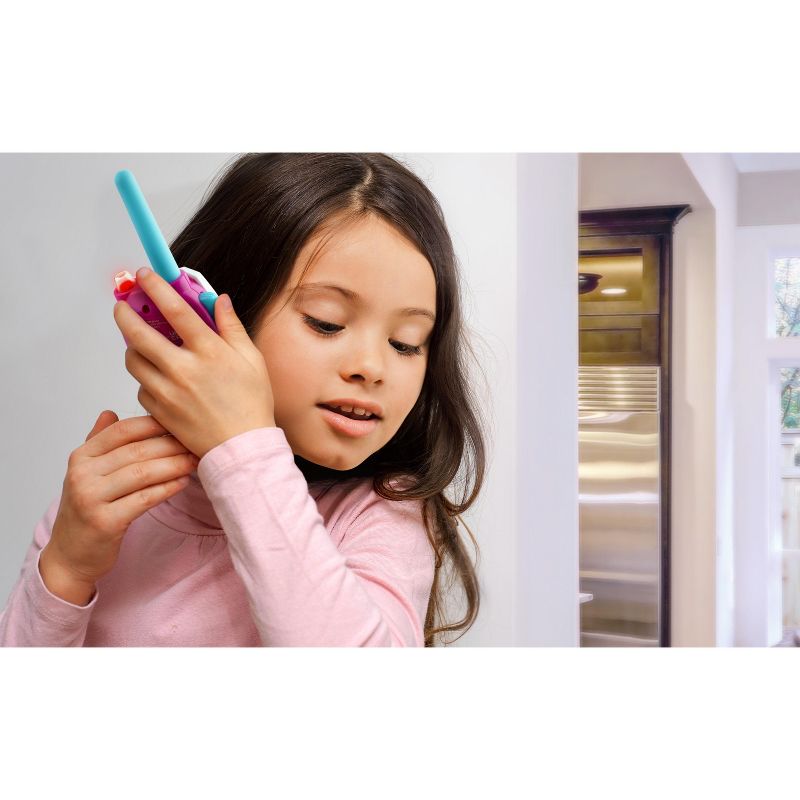 eKids Walkie Talkies for Kids, Indoor and Outdoor Toys for Girls - Pink (eK-210P.5Xv23), 4 of 6
