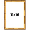 PosterPalooza | 11x16 Bamboo Picture Frame, UV Acrylic, 4 Finishes - Brown, Black, Gold, and Natural - 2 of 4