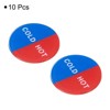 Unique Bargains Acrylic Self-Adhesive Decor Home Business Cold/Hot Water Label - 3 of 4